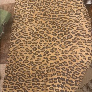 Ralph Lauren Tan and Brown Leopard Standard pillowcase only 1!!!